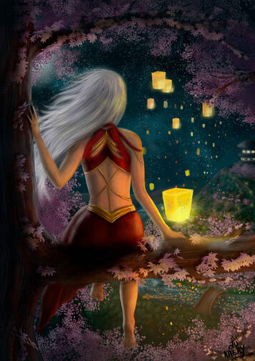 Shina The Phoenix Shugenja - OC